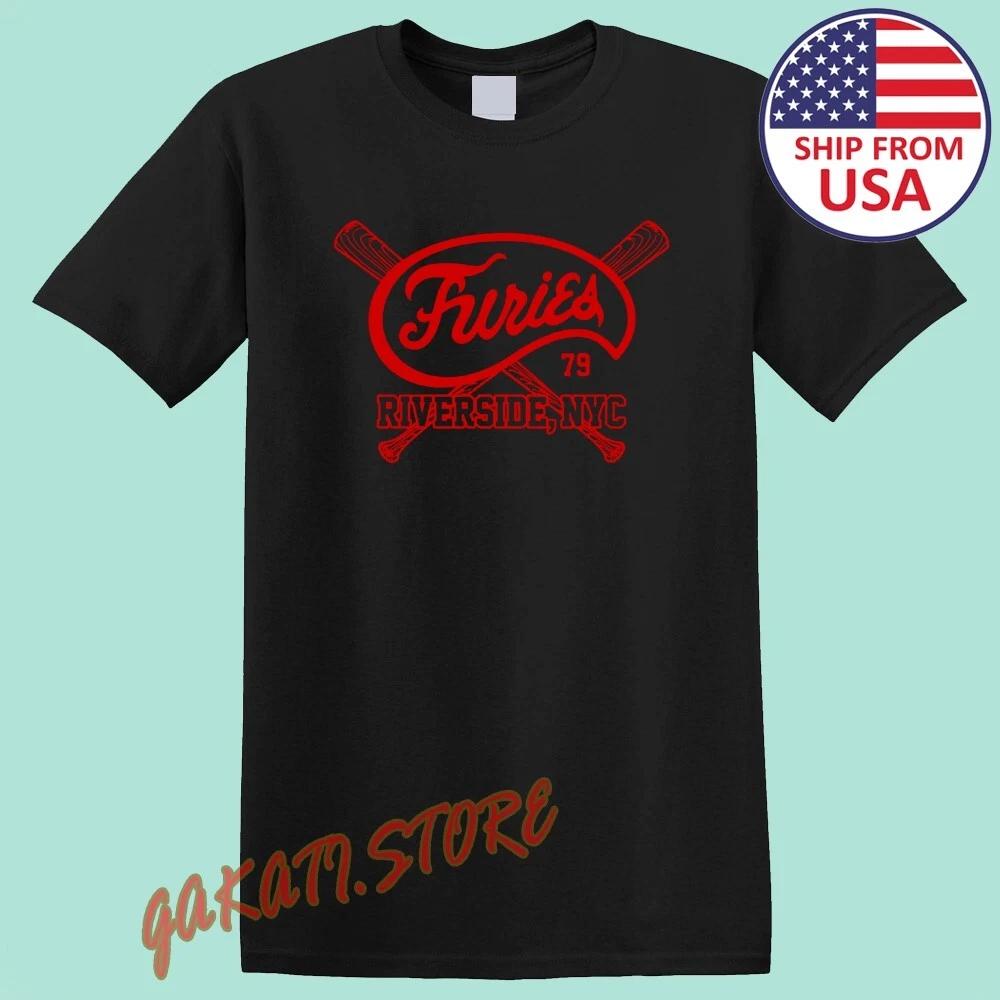 Baseball Furies Men's Black Size S-5XL