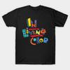 Мужская черная футболка с принтом In Living Color 90-х годов Футболка-майка Печать на бумаге-трансфере без вырезания Хлопковая футболка