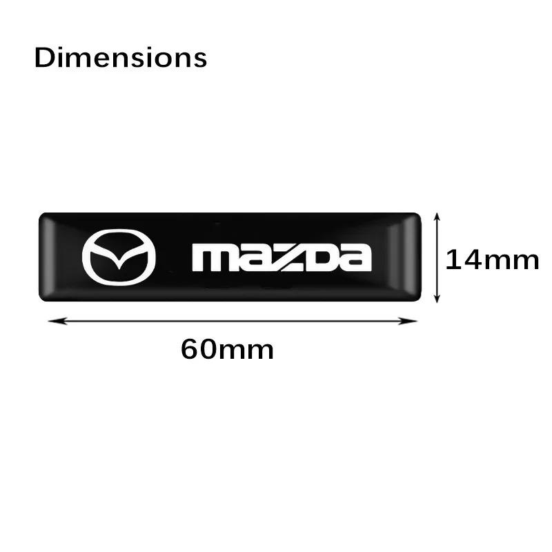 3D Stickers Mazda 3 6 CX-5 CX-30 MX-5 Miata Anti-Scratch Cover Scratches Waterproof Decorative Car Exterior Interior Accessories