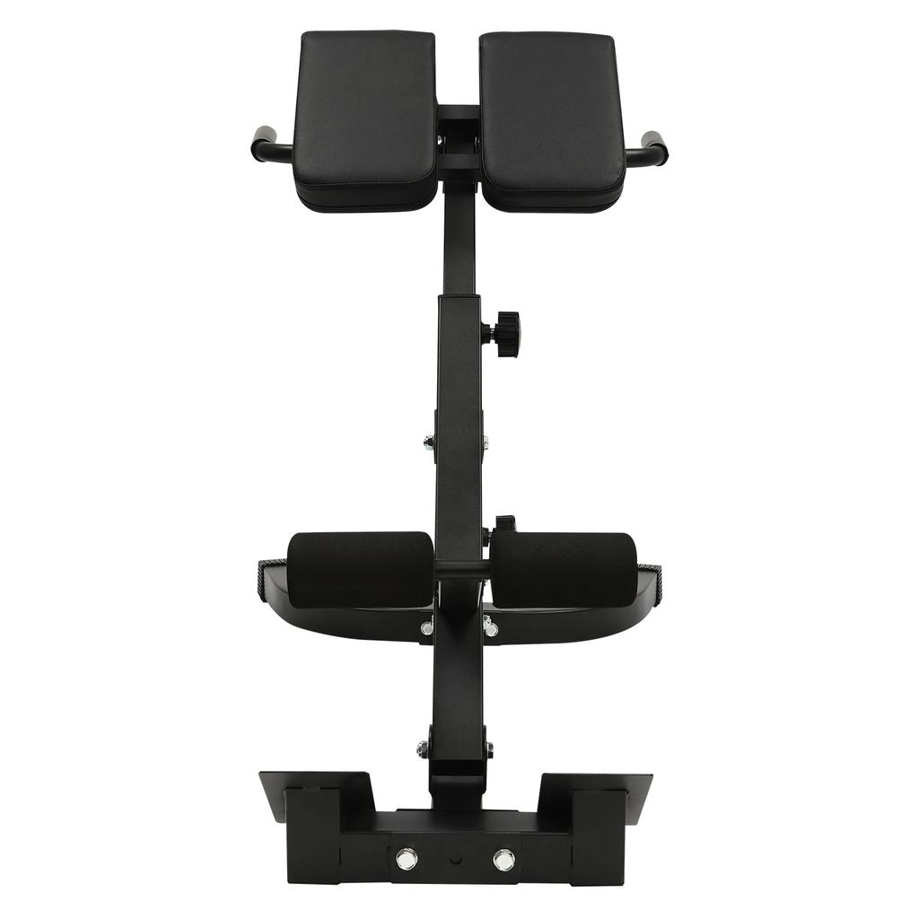 Home Fitness Workout Roman Chair Hyperextension Back Extension Bench Adjustable 150kg/330lbs 5 Position