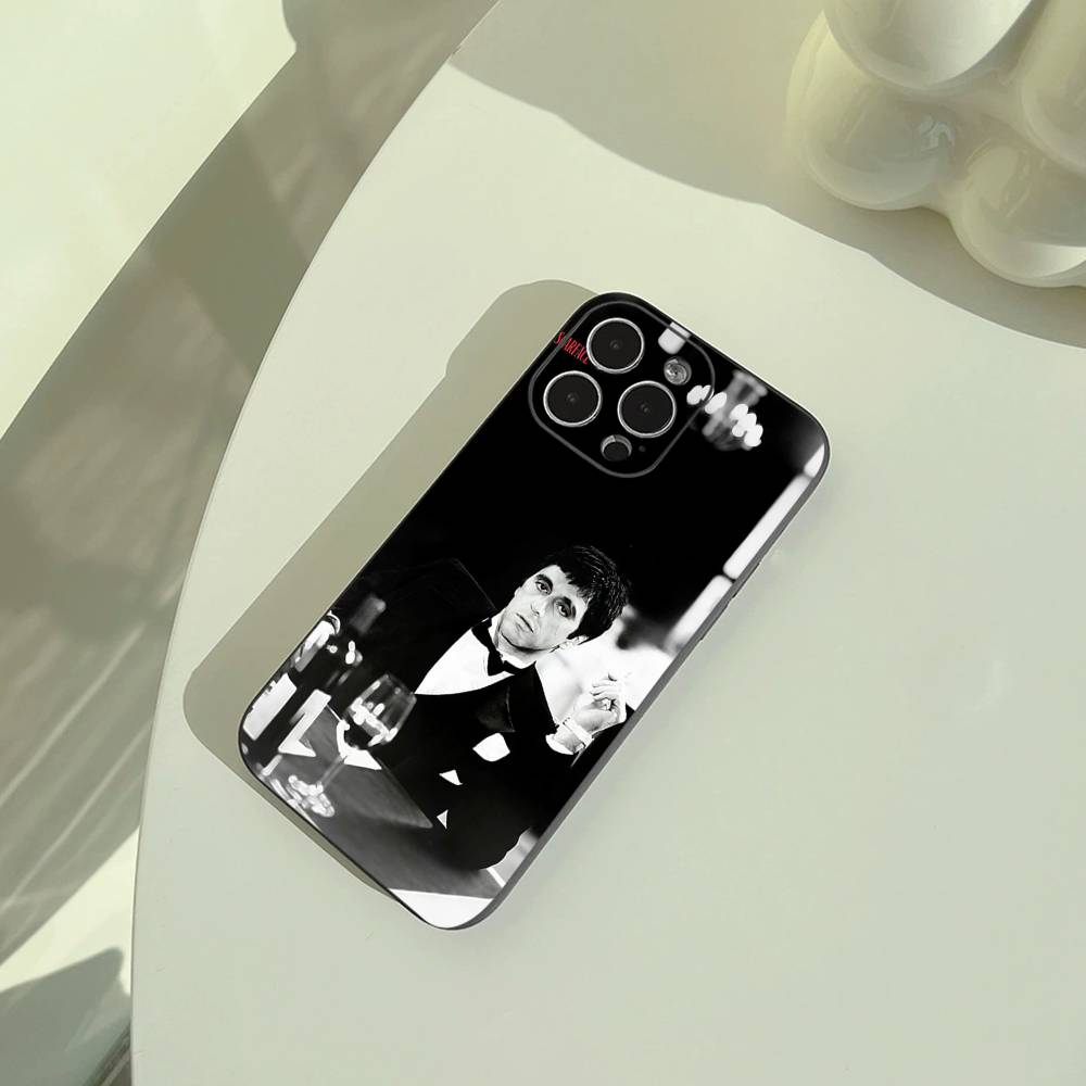 S-Шрам-Мода Горячий Чехол Для Телефона Для iPhone 17,16,15,14,13,12,11 Pro Max,16Plus,XS Мягкий Черный Чехол
