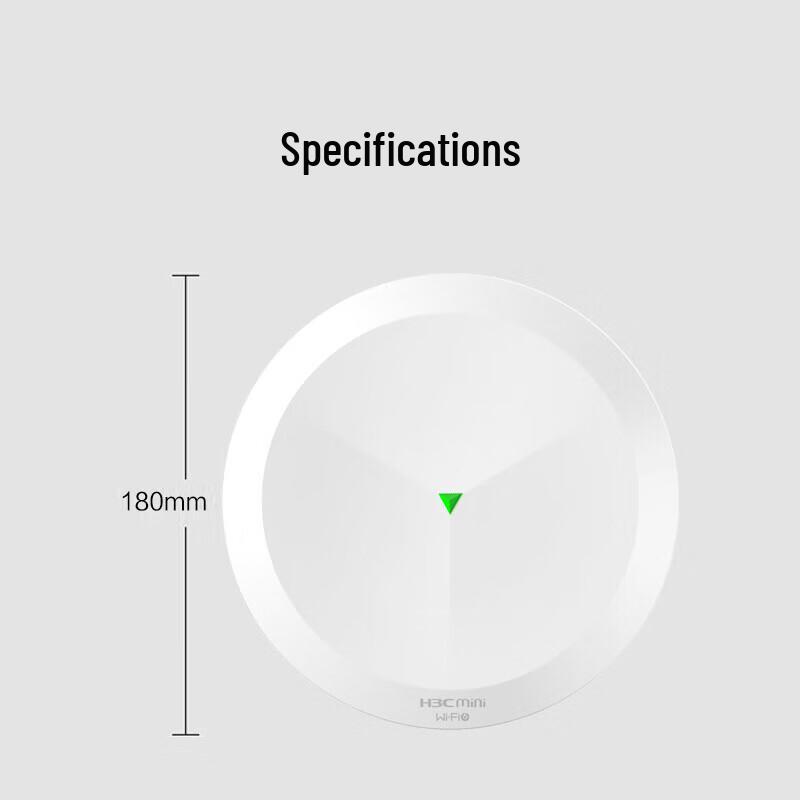 H3C Wi-Fi 6 1500M Dual-Band Ceiling AP (CN version)