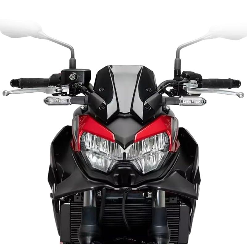 For Kawasaki Z650 Z 650 Z650 2020-2025 2025 Motorcycle Front Spoiler Wing Deflector Frontal Downforce Winglet Fairing Spoilers