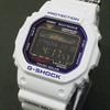 Casio Белые Цифровые Часы с Графиком Приливов на Солнечной Батарее, Водонепроницаемые до 20 АТМ, Ударопрочные, Специальная Модель G-SHOCK GWX-5600C-7JF, Радиоуправляемые
