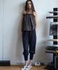 MILLO ЖЕНСКИЕ Джоггеры на пуговицах [Темно-синий]