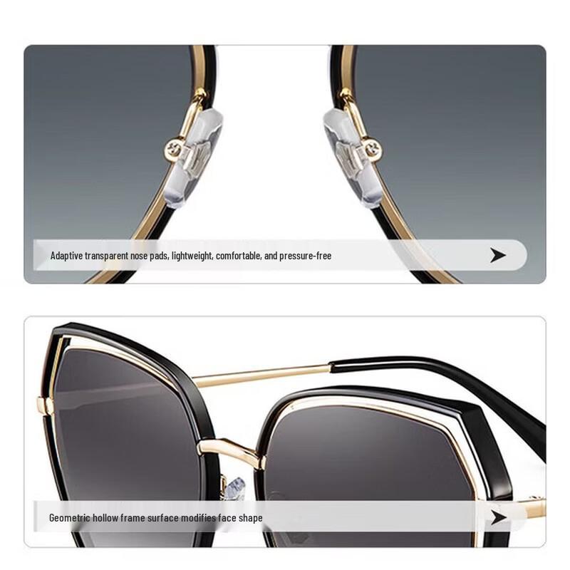 Helen Keller Women's Polarized Oversized Sunglasses