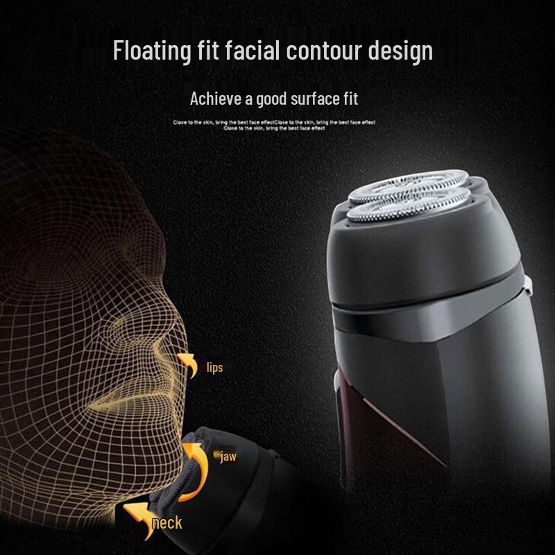 Philips PQ206/18 Men's Portable Dry Battery Shaver CN plug (adapter included)