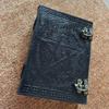 Handmade 600 Pages Leather Journal, Pentagram Embossed Journal