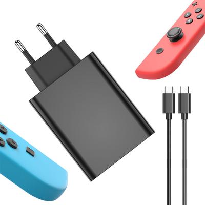 60 Вт AC Адаптер Питания Зарядное Устройство AC Адаптер Блок Питания с USB C Кабелем USB C Зарядное Устройство для Nintendo Switch2 Аксессуары