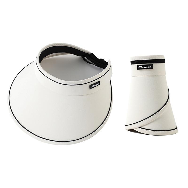 Elegant Brim Wide Sun Hat Women Featuring Foldable Design Outdoor Sunscreen Hat