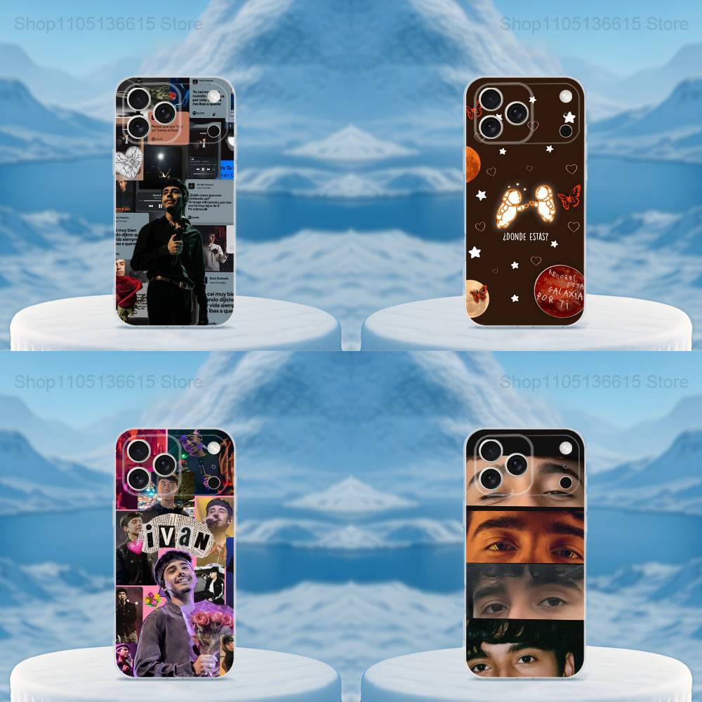 rapper I-Ivan C-Cornejo Cool Case For iPhone 17,11,12,13,16,14,15,Pro,Max,Plus,X,XS,XR,SE,Mini Transparent Soft Silicone
