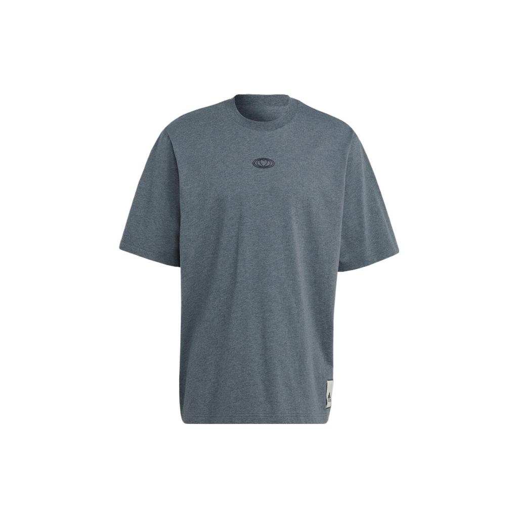 Adidas Day T Shirts Unisex Crew Neck Moderate Straight Fit IL8296