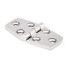 76 * 38mm/102*38mm Marine Boat Cabin Door 316 Stainless Steel Flush Door Hinge  Marine Lids