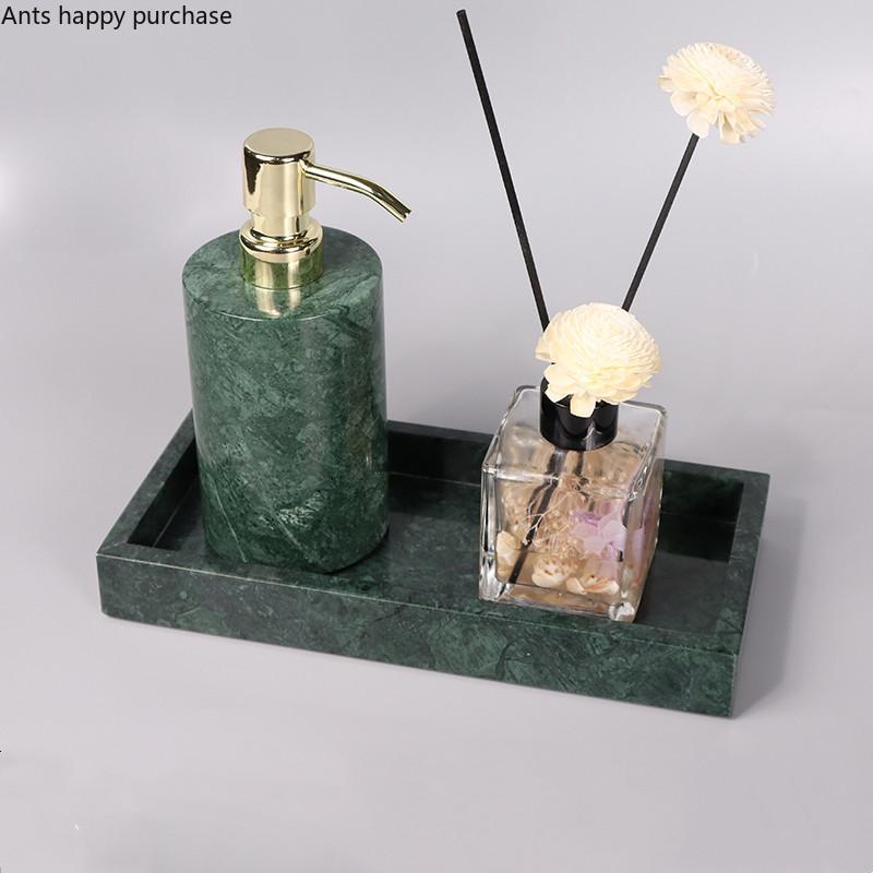 Мраморные принадлежности для ванной комнаты, набор из 3 предметов, бутылка для дезинфицирующего средства для рук, круглая бутылка для лосьона, подставка для хранения, бутылка для ароматерапии