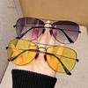 Модные мужские солнцезащитные очки Винтажные овальные солнцезащитные очки Женские трендовые ретро очки Gafas De Sol Hombre Lunette Soleil Femme Okulary