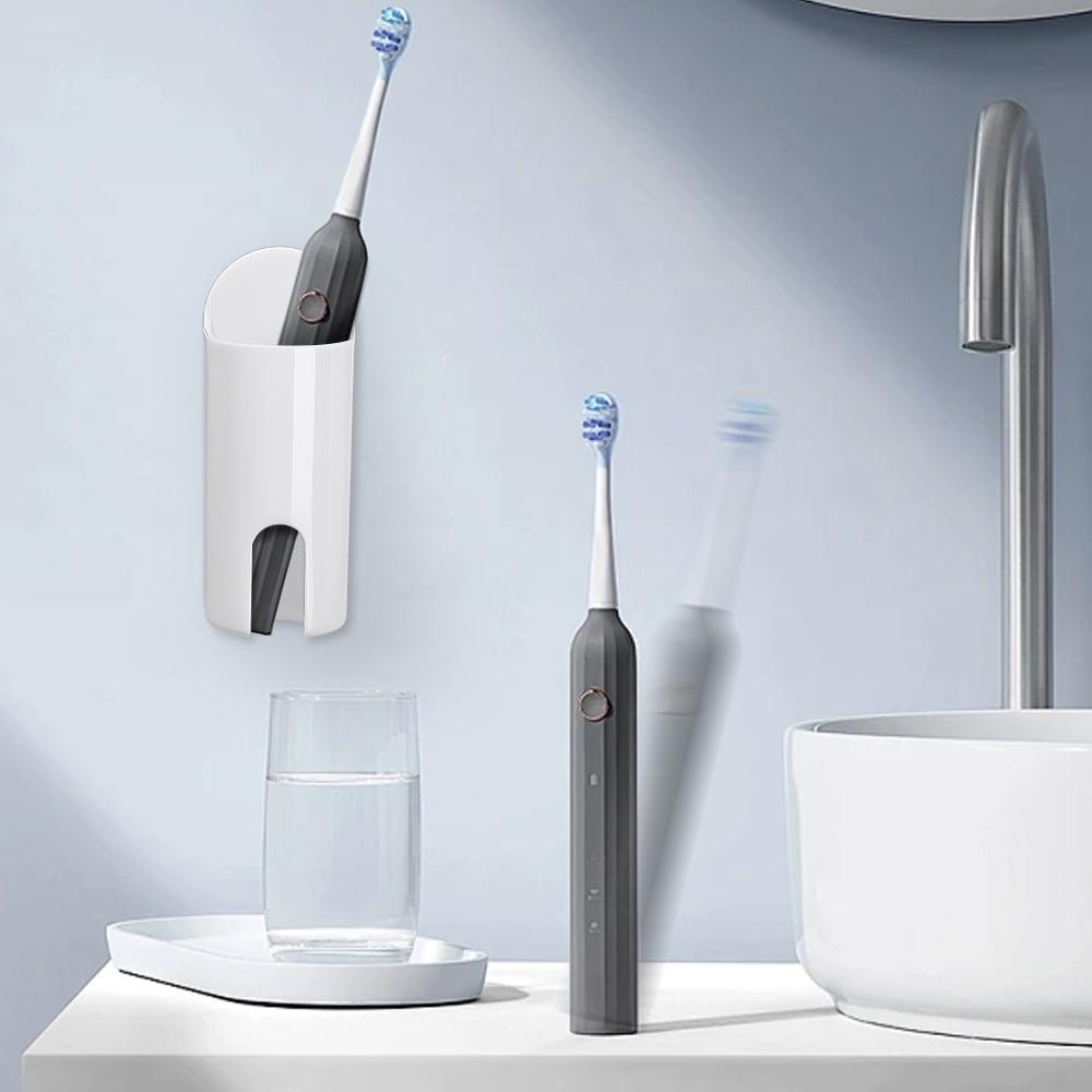 1/4 шт. Держатель для электрической зубной щетки, настенный, основа для хранения зубных щеток, самоклеящаяся стойка для хранения без сверления, аксессуар для ванной комнаты