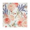 Disposable Party Napkin Double Layer 20 Pieces/Pack Flower & Lavender Pattern