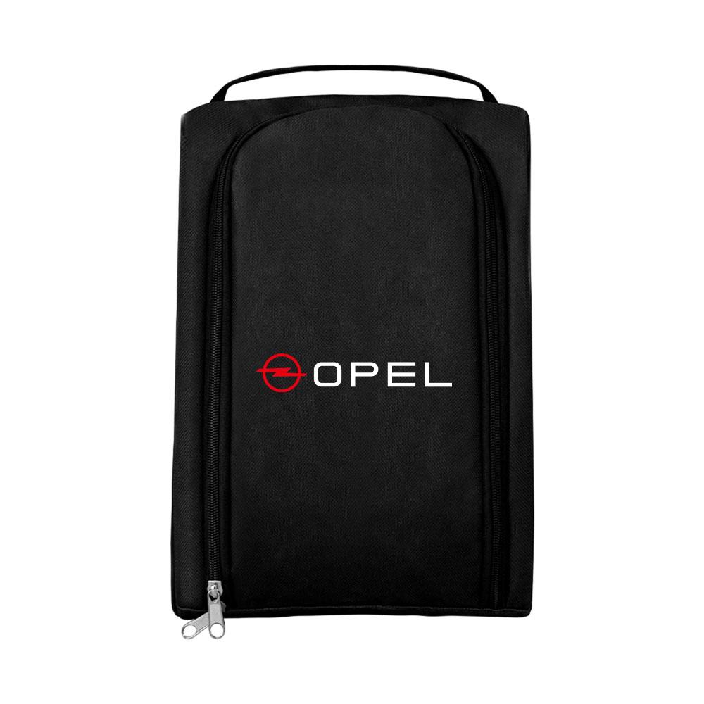 1PC Car Logo Sneaker Storage Bag Travel Outing Shoe Storage Tool Car Accessories For Opel OPC Astra J H G Corsa Car Wheel Hubcap DP2