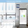 BSEED Wifi Переключатель для рулонных штор Сенсорный переключатель для жалюзи Умные выключатели света Функциональные части Стеклянная панель DIY Свободная комбинация