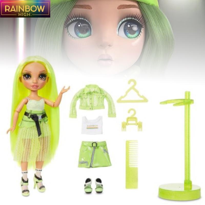 Набор модной куклы Rainbow High для девочек, игрушка-переодевание принцессы со сменными нарядами, реалистичная кукла