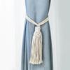 2Pcs Handcrafted Macrame Curtain Tiebacks Boho Style Boho Curtain Tiebacks  Farmhouse Decor