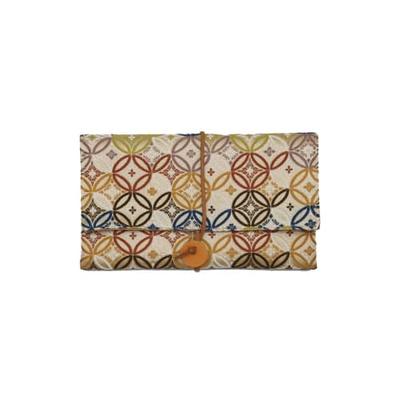 Чехол для кайси из золотой парчи Нисидзин-ори с ножницами для чайной церемонии, Хацугама и первой практики (Шиппо)