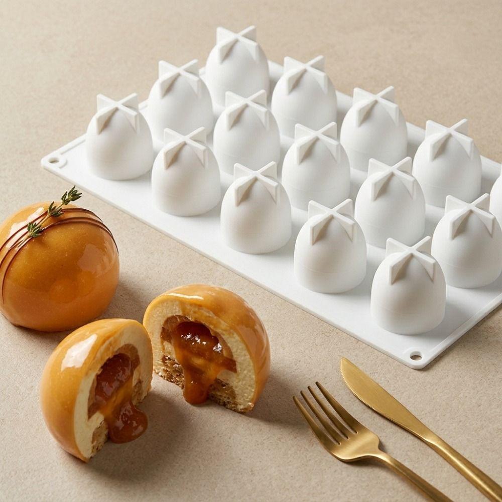 Heat Resistant Silicone Mousse Mold Easy Release Fruit Shape Mold Baking Mold Tray Mousse Making