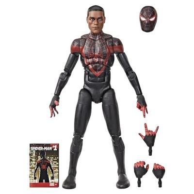 Hasbro MARVEL Legends Series Ultimate Майлз Моралес, Человек-паук, коллекционная фигурка 15 см, соответствующая комиксам (с комиксами размера персонажа accesso