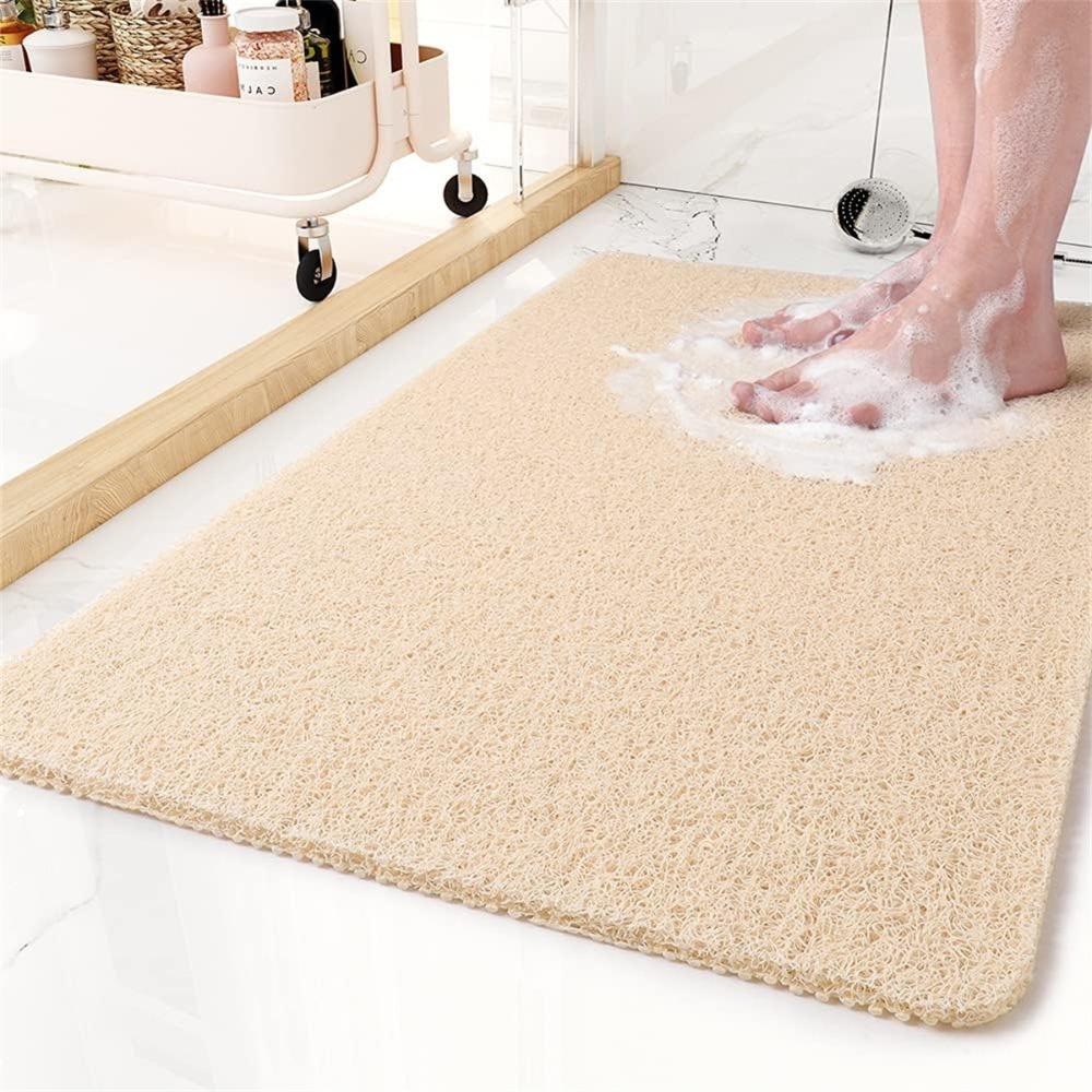 Non Slip Shower Mat Fast Drying Foot Scrubber Mat High Quality Bathroom Mats Bathroom