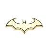 Car 3D Metal Bat Car Sticker Personalized and Fashionable Third Generation Bat Modification Tail Badge Hood Emblem