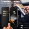 SUTENI Q-05 For iPhone 17 Pro Max Case Detachable Wallet Stand Litchi Texture Leather Flip Phone Cover