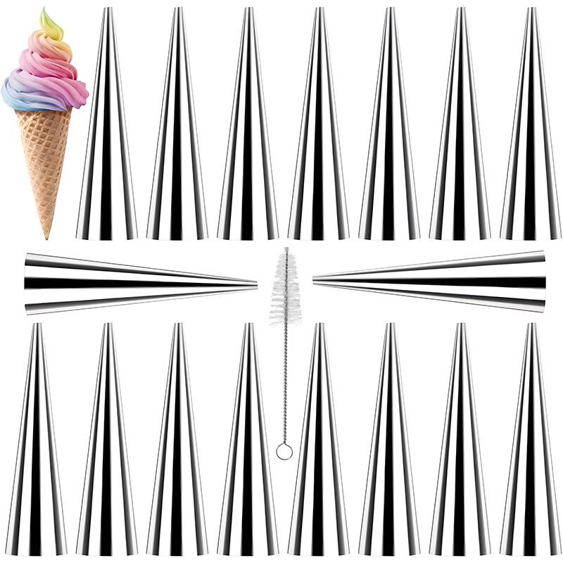 Stainless Steel Spiral Croissant and Pastry Mold Tube