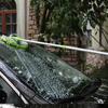 Швабра для мойки автомобиля из синели, артефакт, выдвижной стержень для мойки автомобиля, специальная щетка для автомобиля, практичная чистка, инструменты для мойки автомобиля, принадлежности