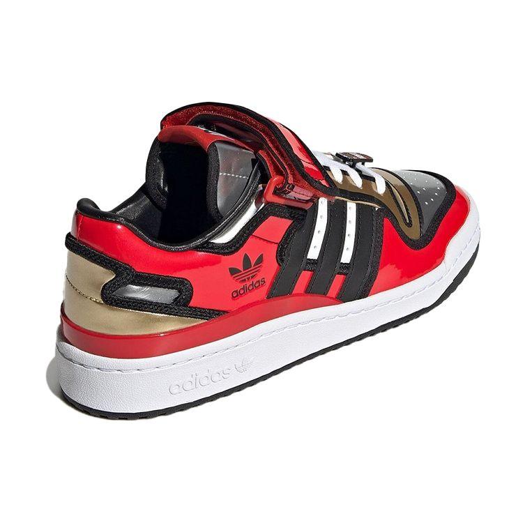 The Simpsons x adidas Forum Low Duff Beer Унисекс Кроссовки Красный Основной черный Облачно-белый H05801