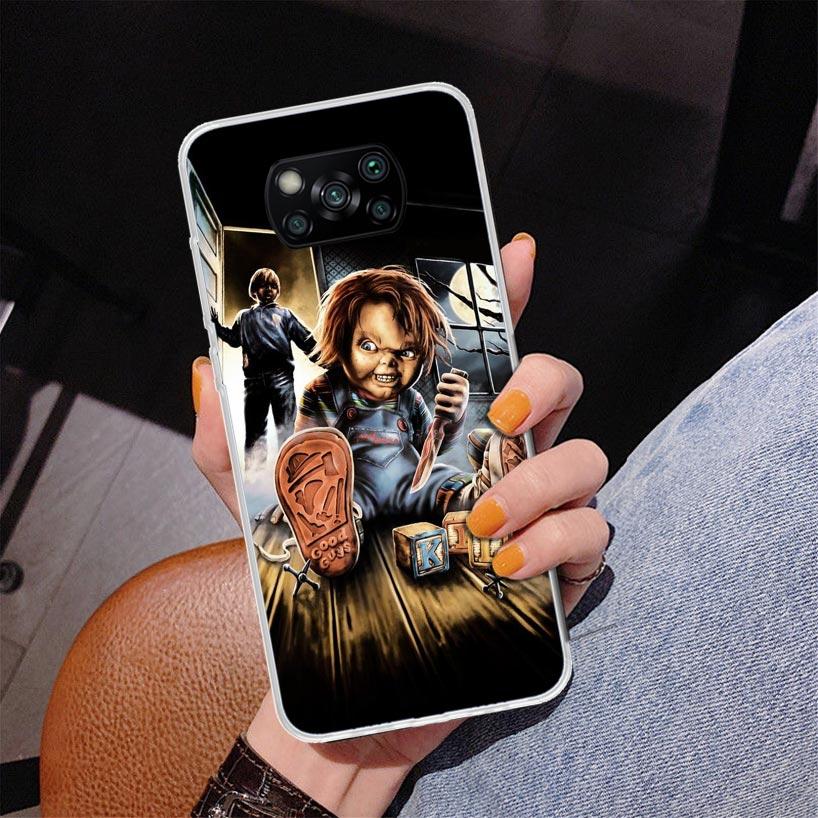 Chucky Child's Play Phone Case For Xiaomi Poco X7 X6 X5 Pro F7 Ultra Redmi 15C 15 13C 13 12C 12 10 10A 10C 9 9A 9C 9T Cover Poco