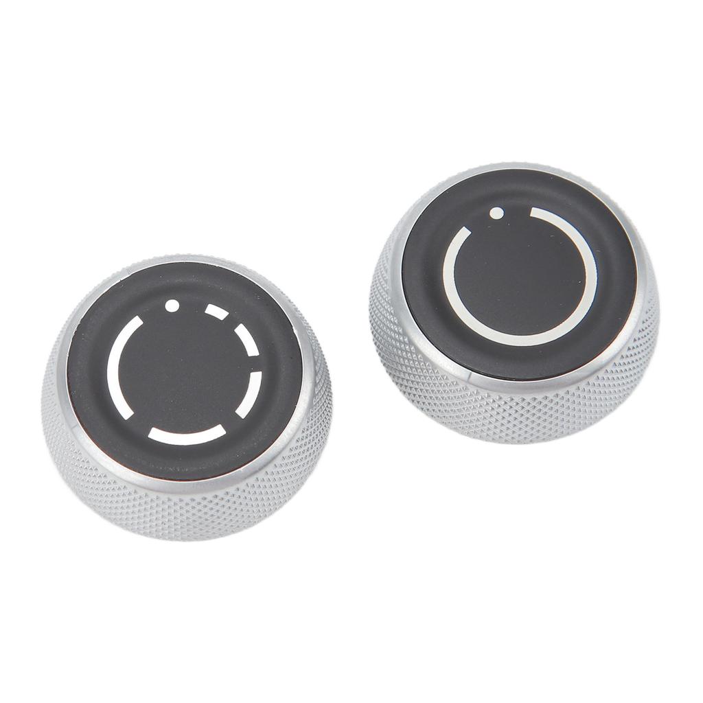 2Pcs Volume Control Knob Left and Right Rotation Button Rotatable Adjust Knob for Panamera Cayenne 911