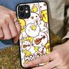 Cartoon Cute M-Molang For IPhone 16 15 14 Plus 13 12 11 Pro Max X XS MAX Translucent Matte Shockproof Cover