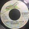 7inch Record CARLY SIMON & JAMES TAYLOR - Mockingbird / Grownup EK45880 Elektra 1974 US Rock Used