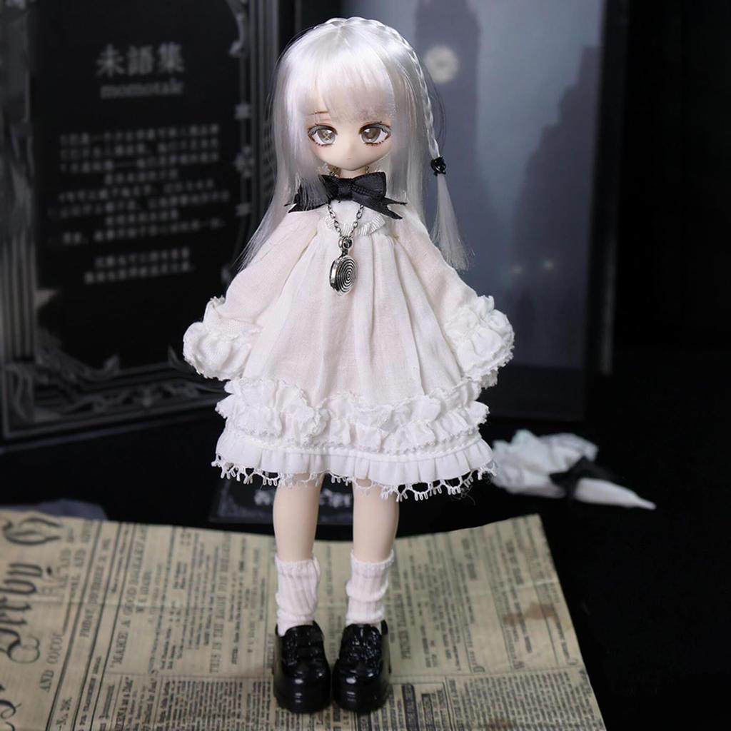 Кукла MJD Масштабная Подвижная Аниме Для Возраста 15 лет и Сделана из ПВХ Включает Коллекционную Фигурку 1/8, 20 см, Вверх, и АБС, Костюм, Фигурка, "Мэйдзируманман"