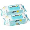 RICO Baby Wipes, Unscented, Wet Type (80 Sheets X 2 Packs)