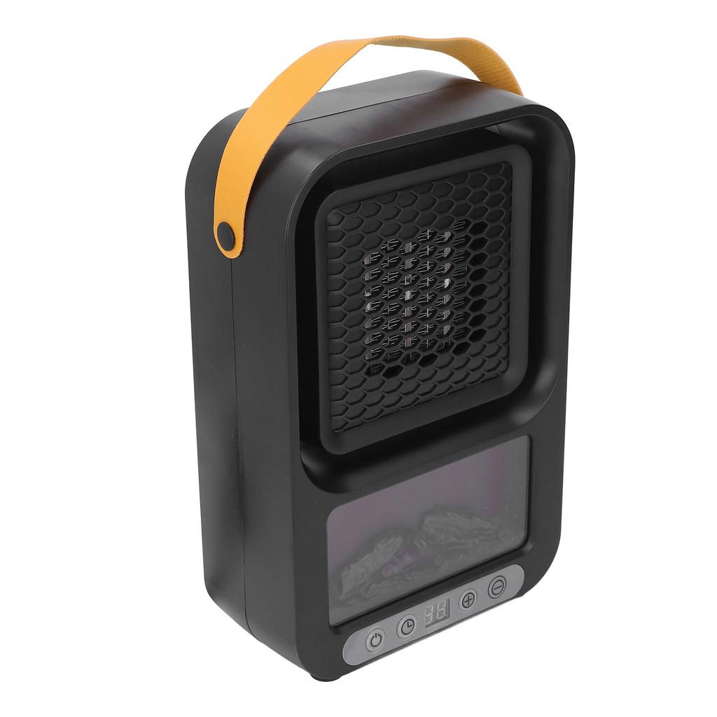 Small Space Heater for Indoor Use Electric Portable Heater Fan Quiet Desk Heater with Remote Control for Office Home
