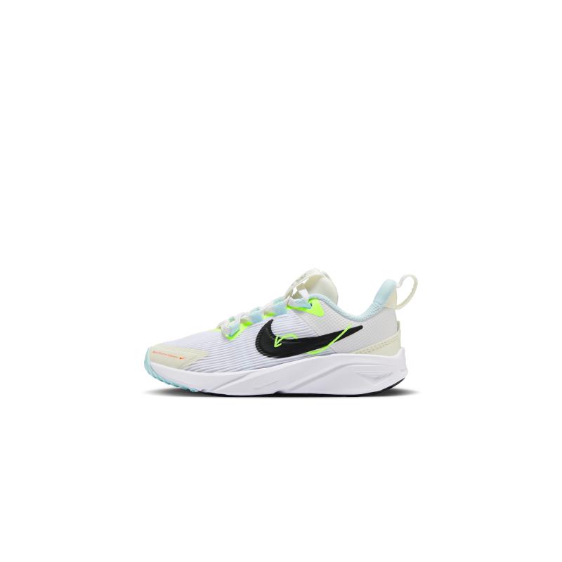 Nike Star Runner 4 Next Nature PS Wherever Whenever Kids Sneakers White Jade-Horizon Volt HQ3470-101