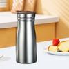1.0L Stainless Steel Vacuum Thermal Coffee Carafe Modern Tea Kettle Cold Beverage Pitcher for Camping Office Parties Hotel Cafes