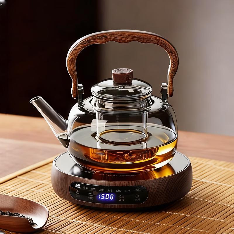 Стеклянный электрический чайник Sichuan Yihu, набор