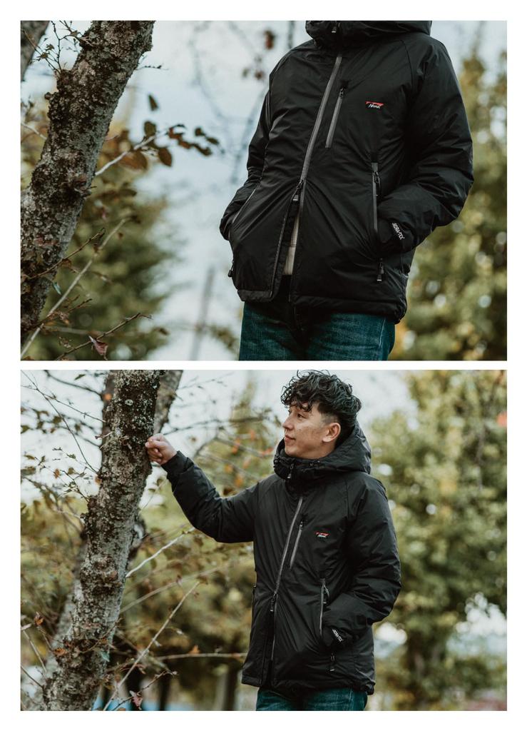 NANGA AURORATEX ПУХОВИК КЛАССИЧЕСКИЙ Сделанный на заказ (ХАКИ, M)