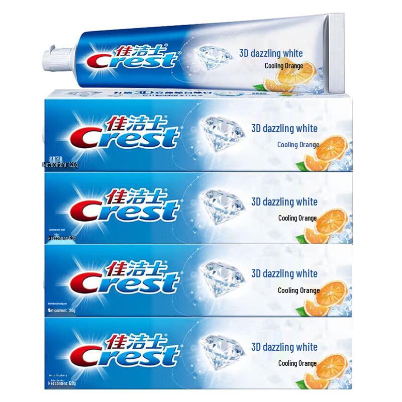 Crest 3D White Освежающая зубная паста «Ледяной апельсин»