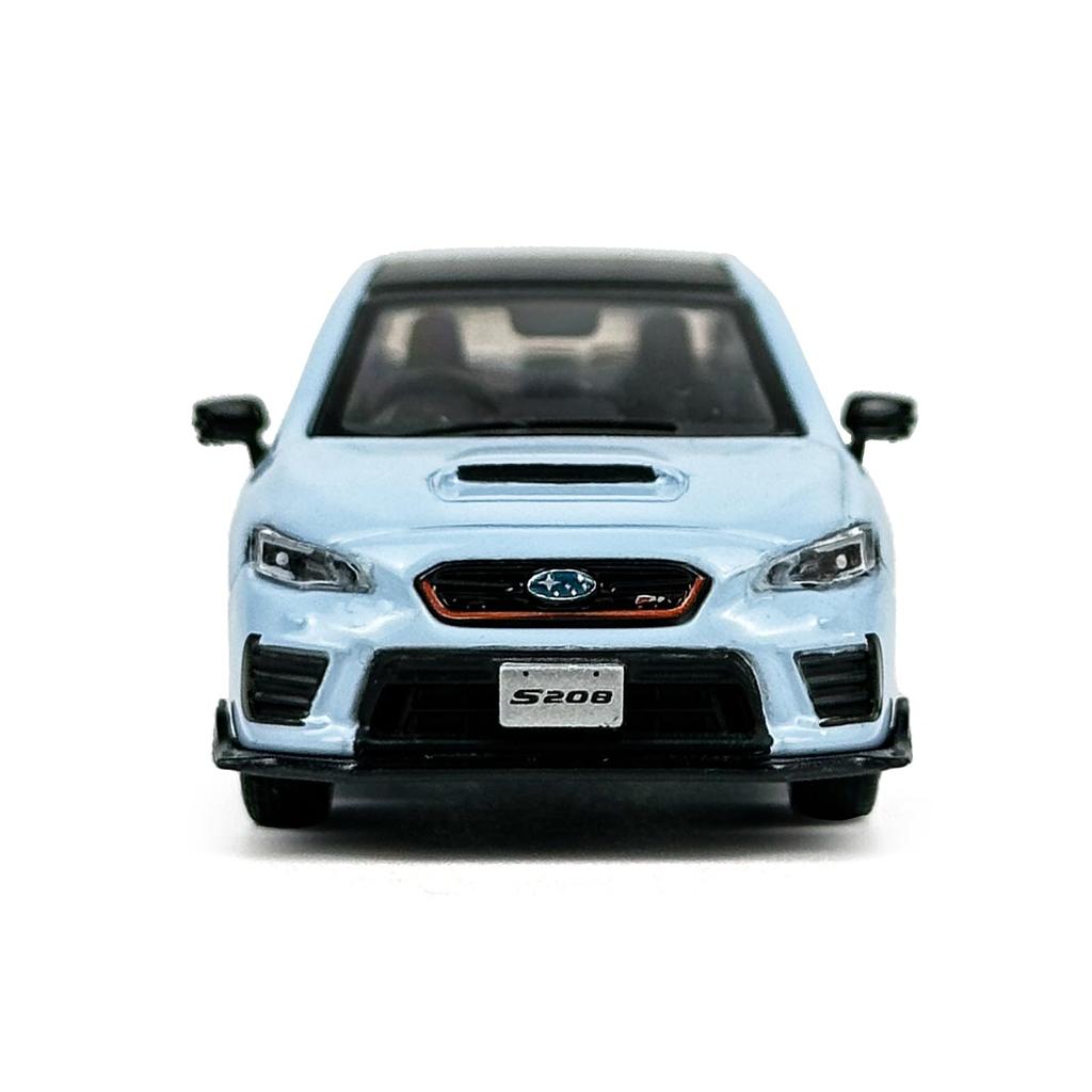 PAUDI MODEL масштабная модель автомобиля Subaru WRX STI S208 правый пептидный автомобиль синий 1/64