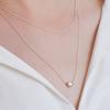 Dmoment (925Silver) Gem LD Necklace