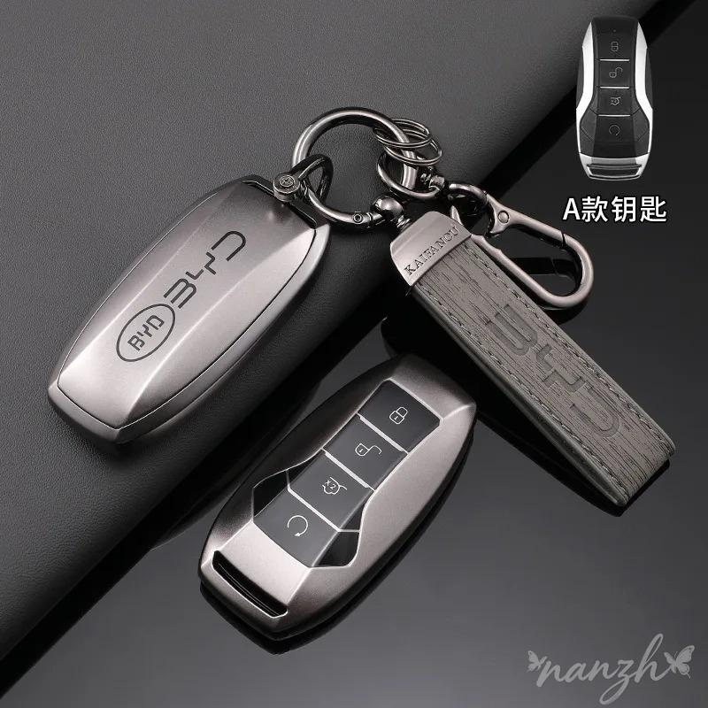 For BYD TPU Car Key Seagull/Dolphin/Qin/Han/Tang/Song/SEAL U DM-i/ATTO03 Car Remote Key Case Cover Shell Protector Accessory