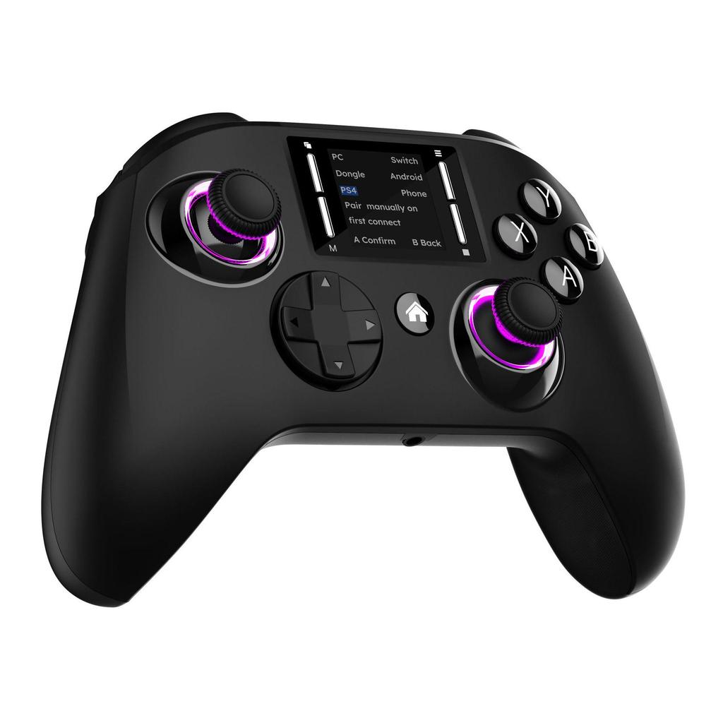 Универсальный игровой контроллер для киберспорта с RGB-подсветкой, интерфейсом Type-C, экраном, полной функциональностью и умным взаимодействием.
